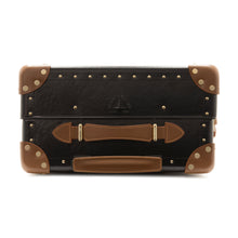 Load image into Gallery viewer, Globe-Trotter: Carry-On - 4 Wheels Black and Caramel