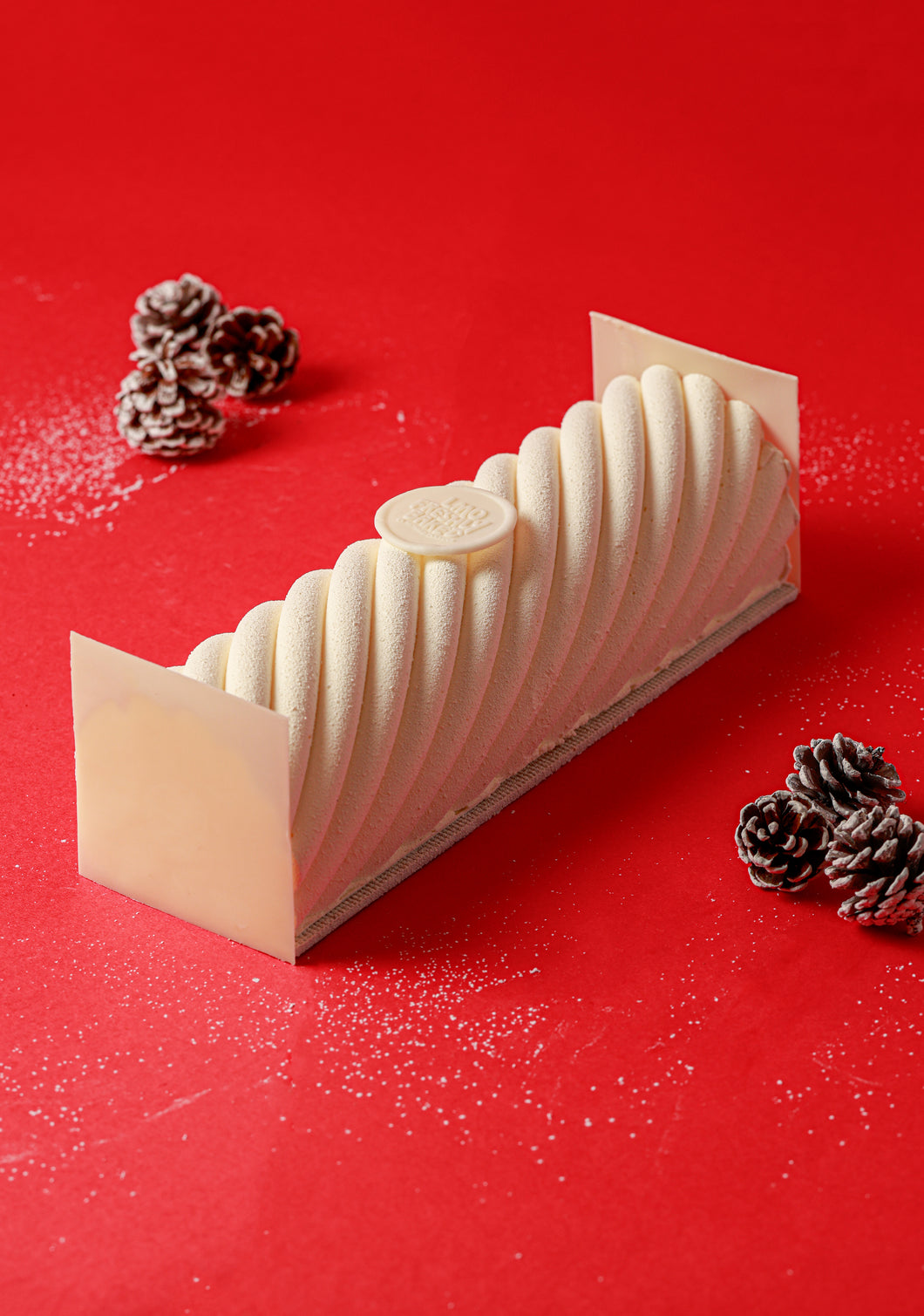 Cloud Cake Christmas Log