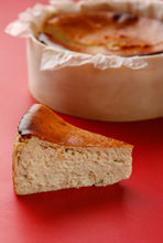 Load image into Gallery viewer, Double Bourbon Vanilla Burnt Basque Cheesecake
