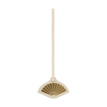 Load image into Gallery viewer, Globe-Trotter: Fan Charm - Ivory
