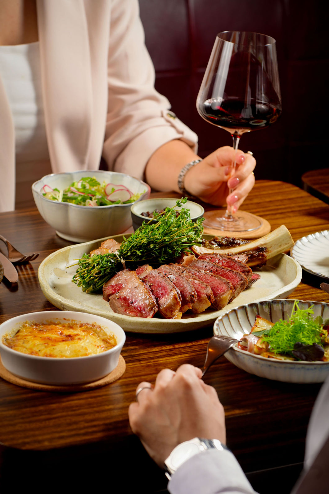 [15% Savings] SOMM's Cote de Boeuf Dinner Experience for Two Persons